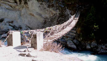 Drahtseilbrücke